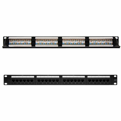 Nanocable Panel Parcheo 24p Cat6 Utp 191u Dual